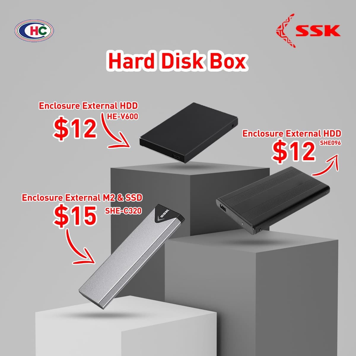 External HDD Box